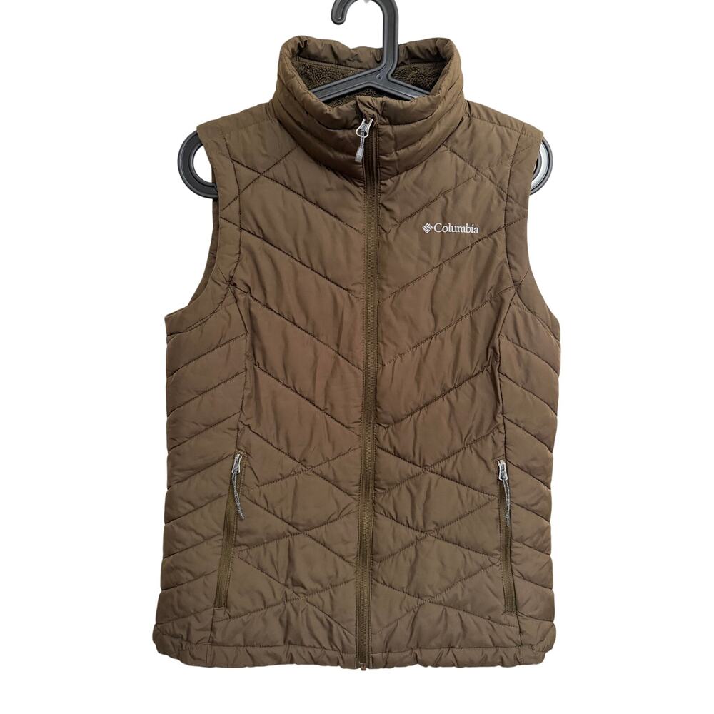 Columbia Omni-Heat Heavenly Quilted Vest Womens Size M